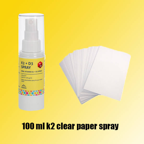 100 ml k2 clear paper spray