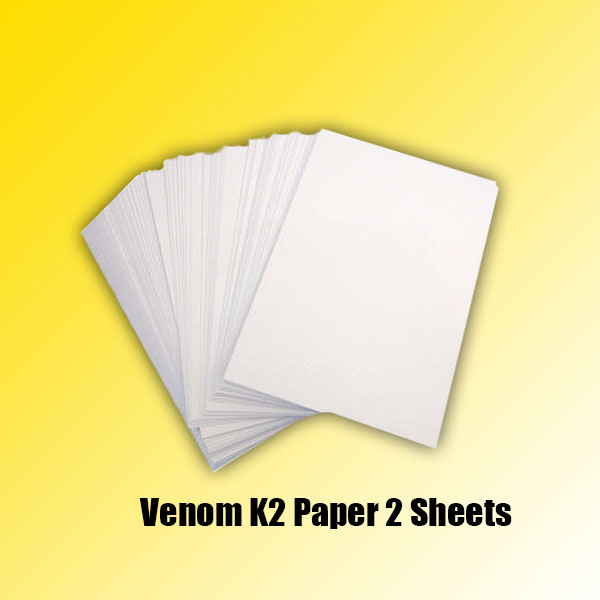 Venom K2 paper-2 sheets