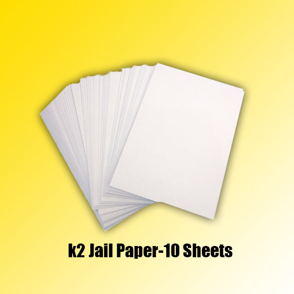 Buy k2 jail paper-10 sheets online